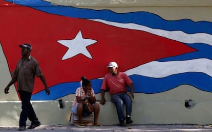 Una calle de La Habana.