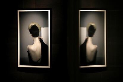 Algunas de las piezas de la fotógrafa francesa Joséphine Douet, que se exponen desde hoy en el Museo del Traje, en el marco de PhotoEspaña 2016.