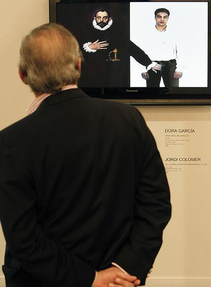 Videoinstalación <i>La mano siniestra,</i> de Valeriano López.