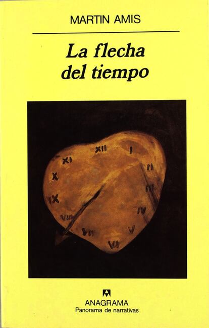 El británico Martin Amis plantea en esta novela lo que ocurriría si el tiempo transcurriera en sentido contrario, si alguien rompiese con sus amantes para después enamorarse de ellas, por ejemplo. Esto le ocurre al doctor Tod T. Friendly, un nazi agonizante que recorre su vida hacia atrás. En La flecha del tiempo, Amis realiza un ejercicio de pirotecnia que desconcierta al lector en el primer tercio de la novela, hasta que éste comprende lo que el autor se trae entre manos.