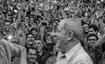 Lula no Piau&iacute;, semana passada.