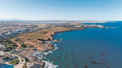 Vista aérea de Cala Mosca, en una imagen de la web Salvemos cala Mosca.