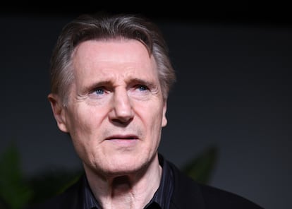 Liam Neeson, en el estreno en Londres de 'Marlowe' en marzo de 2023.