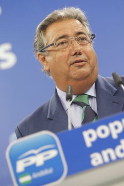 El presidente del PP andaluz, Juan Ignacio Zoido, el pasado agosto.