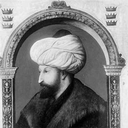 <i>Mehmet II</i>, de Gentile Bellini..