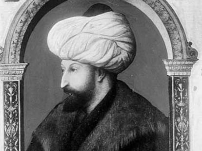 <i>Mehmet II</i>, de Gentile Bellini..