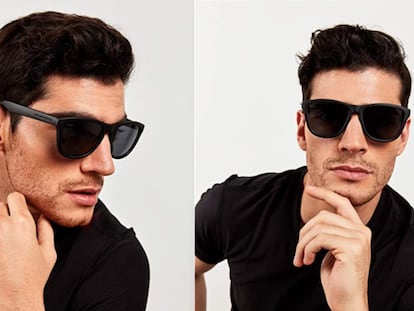 Estos lentes en Carbon Black resaltan tu estilo y protegen a tus ojos del sol