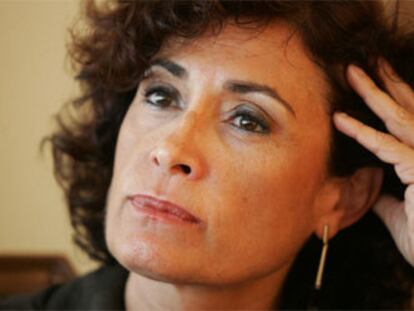 Carmen Moya García, delegada del Gobierno para el Plan Nacional sobre Drogas.