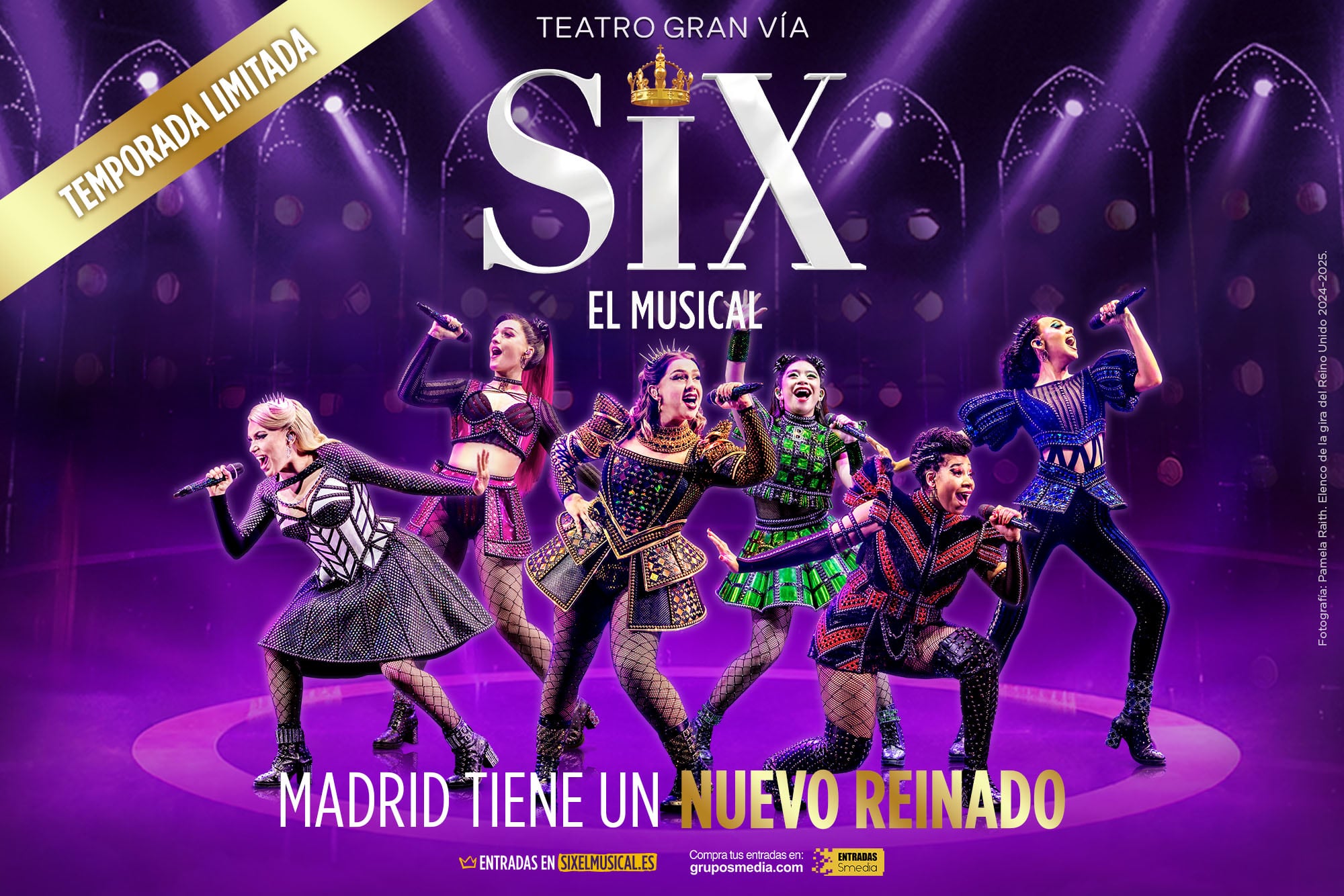 Vive una experiencia única en ‘SIX el Musical’