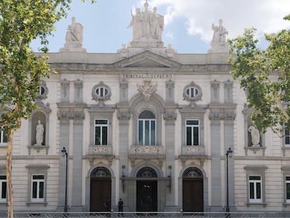 Sede del Tribunal Supremo en la Plaza de la Villa de París, en Madrid.