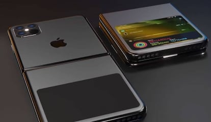 Apple ya esta probando el diseño de su futuro iPhone plegable