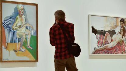 Exposición de la artista estadounidense Alice Neel (1900-1984) en el Museo Guggenheim Bilbao.