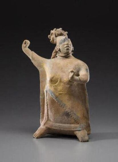 Figura maya, presuntamente falsa, vendida por 25.000 dólares
