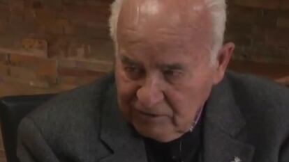 Fotograma d'una entrevista a Daniel Górriz.