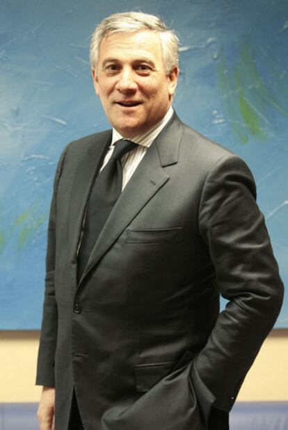 Antonio Tajani, vicepresidente de la Comisión y comisario de Industria.