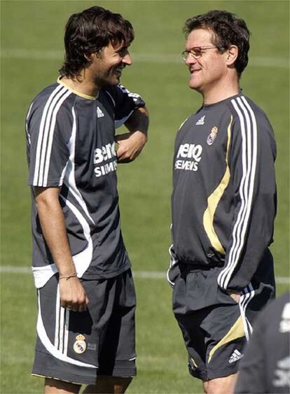 Fabio Capello y Raúl