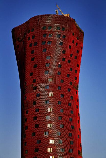 El hotel Santos Porta Fira, en L&#39;Hospitalet de Llobregat.