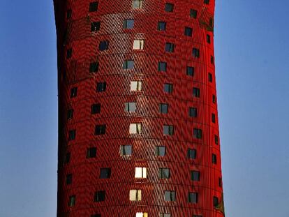 El hotel Santos Porta Fira, en L'Hospitalet de Llobregat.