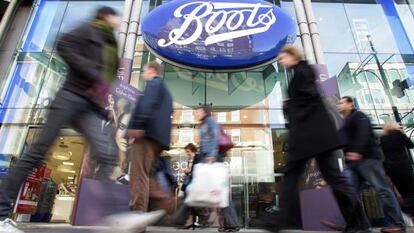 Una de las farmacias de Boots en el centro de Londres.