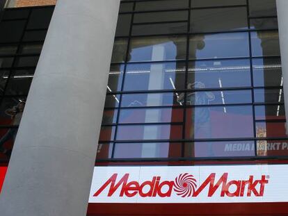 Tienda de Media Markt en Madrid.