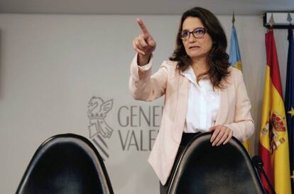 La vicepresidenta del Consell, M&oacute;nica Oltra. 