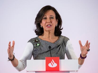 La presidenta de Banco Santander, Ana Patricia Botín.