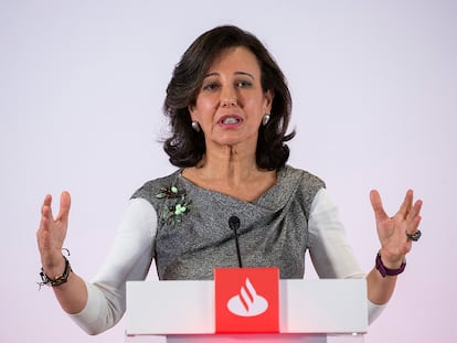 La presidenta de Banco Santander, Ana Patricia Botín.