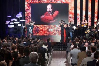 Homenaje en el transcurso de la gala al actor Pico