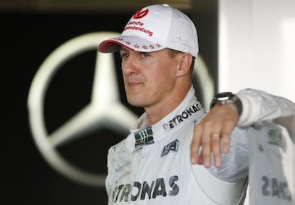 Schumacher, hoy en el circuito Suzuka.