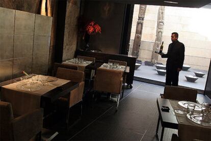 El interior del restaurante Europa Dëcó ha sido proyectado por el equipo de arquitectos Triade.