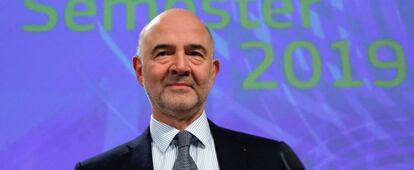 El comisario europeo de Asuntos Económicos, Pierre Moscovici.