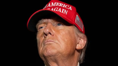 Donald Trump el 4 de julio de 2025. 