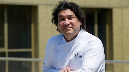 El chef peruano Gastón Acurio en San Sebastián.