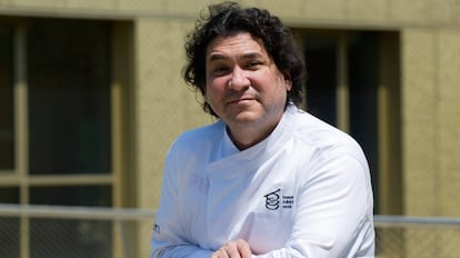 El chef peruano Gast&oacute;n Acurio en San Sebasti&aacute;n.