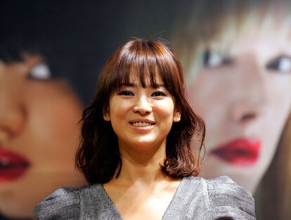 La actriz coreana Song Hye Kyo.