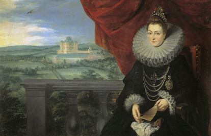 'La infanta Isabel Clara Eugenia' (hacia 1615), de Rubens (Siegen, Alemania 1577 - Amberes, Bélgica 1640).