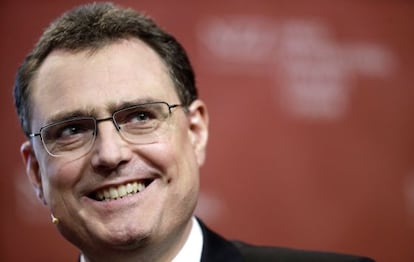 Thomas Jordan, presidente del Banco Nacional de Suiza, el pasado 29 de junio.