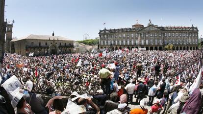 Imagen de la manifestación del año 2010