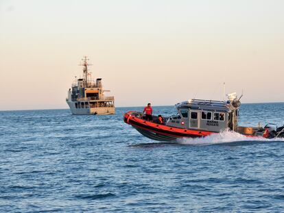 Operativos de vigilancia en el Alto Golfo de California para prevenir la pesca ilegal.