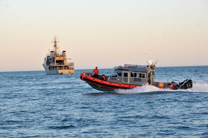 Operativos de vigilancia en el Alto Golfo de California para prevenir la pesca ilegal.