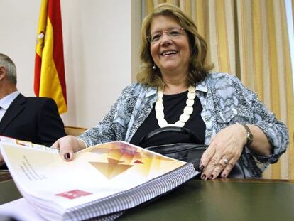 La presidenta de la CNMV, Elvira Rodr&iacute;guez.