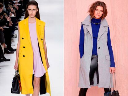 No es un abrigo, es un chaleco (y es la prenda de la temporada)