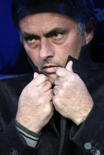 José Mourinho, entrenador del Real Madrid.