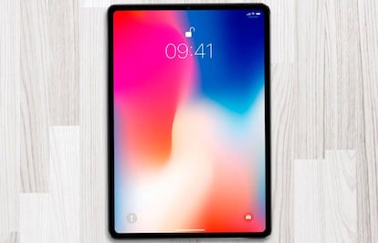 Lo más llamativo del nuevo iPad de 2018 sería su pantalla con marcos más delgados