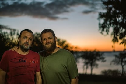 David Beriain y Roberto Fraile, en febrero de 2016.