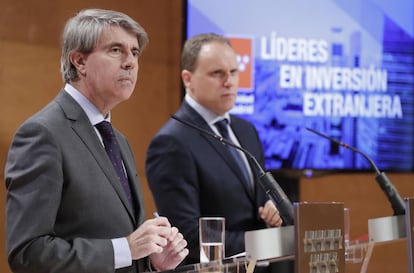 Ángel Garrido y Daniel Lacalle, en 2019. 