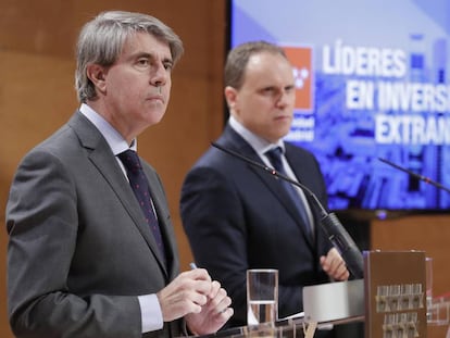 Ángel Garrido y Daniel Lacalle, en 2019. 