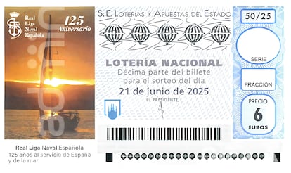 Décimo de Lotería Nacional del sábado 21 de junio de 2025