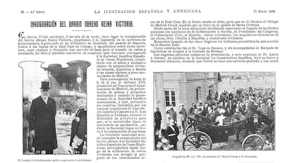 Recorte de prensa de la época.