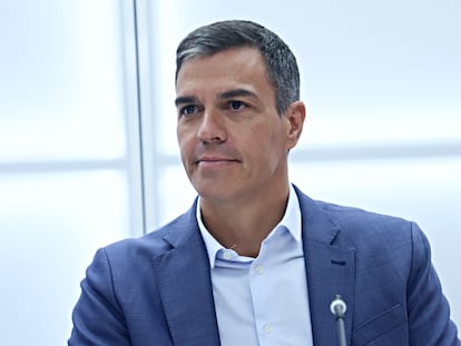 16/08/23 Madrid. Reunión de la Ejecutiva Federal del PSOE mantenida esta mañana en la sede de Ferraz.